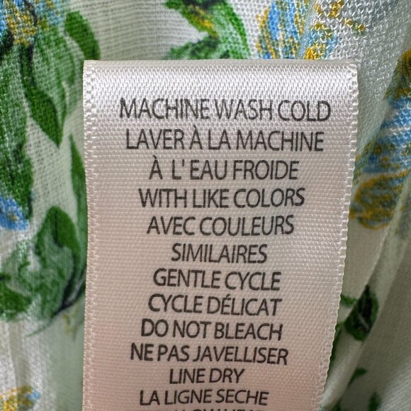 NWT Max Studio London Summer Blooms Smocked Maxi Dress in Women's X-Large - Picture 15 of 15